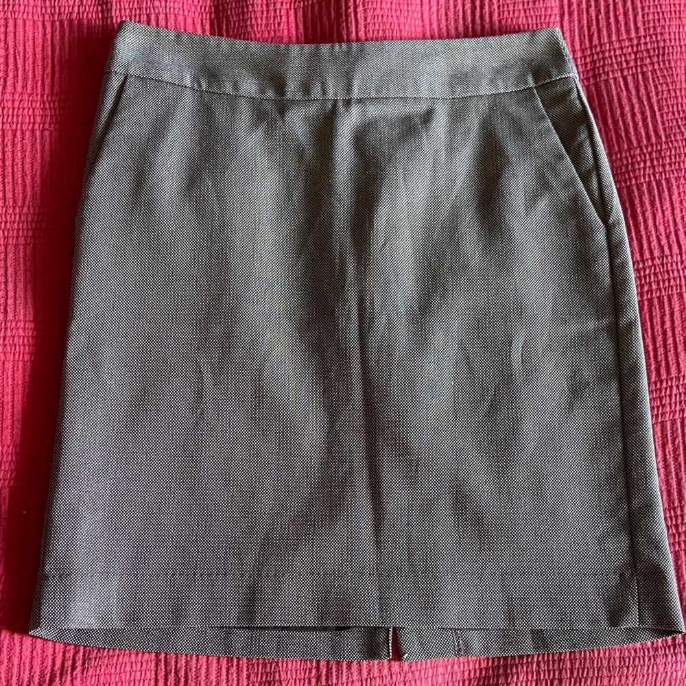 Banana Republic Gray Pencil Skirt